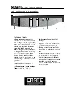 Предварительный просмотр 3 страницы Crate VC-5212T Owner'S Manual