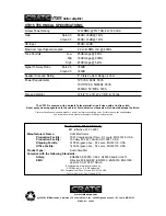 Предварительный просмотр 4 страницы Crate VTX15 User Manual