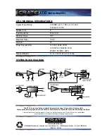 Предварительный просмотр 4 страницы Crate XT10 User Manual