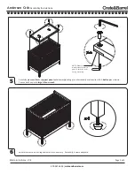 Предварительный просмотр 6 страницы Crate&Barrel Andersen Crib Assembly Instructions Manual