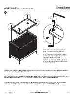 Preview for 11 page of Crate&Barrel Andersen II Crib Assembly Instructions Manual