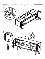 Предварительный просмотр 2 страницы Crate&Barrel Apex Manual