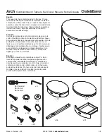 Crate&Barrel Arch Manual preview