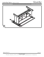 Предварительный просмотр 6 страницы Crate&Barrel Archie Play Table Assembly Instructions Manual