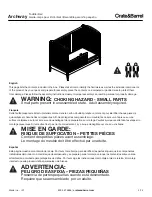 Preview for 4 page of Crate&Barrel Archway Toddler Rail Assembly Instructions Manual