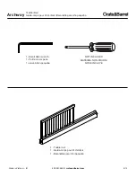 Preview for 6 page of Crate&Barrel Archway Toddler Rail Assembly Instructions Manual