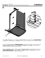 Preview for 10 page of Crate&Barrel Archway Toddler Rail Assembly Instructions Manual