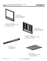 Предварительный просмотр 4 страницы Crate&Barrel Arlyn Full Bed Conversion Kit Manual