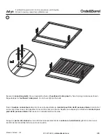 Предварительный просмотр 5 страницы Crate&Barrel Arlyn Full Bed Conversion Kit Manual