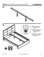 Предварительный просмотр 4 страницы Crate&Barrel Atlas Series Assembly Manual