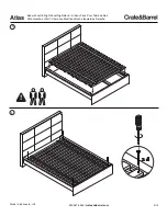 Предварительный просмотр 5 страницы Crate&Barrel Atlas Series Assembly Manual