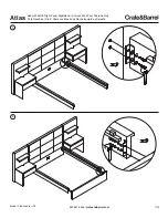 Предварительный просмотр 7 страницы Crate&Barrel Atlas Series Assembly Manual