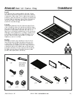 Предварительный просмотр 1 страницы Crate&Barrel Atwood Manual