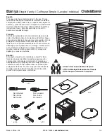 Crate&Barrel Banya Manual предпросмотр