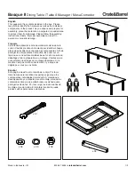 Предварительный просмотр 1 страницы Crate&Barrel Basque II Instructions