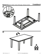 Предварительный просмотр 2 страницы Crate&Barrel Basque II Instructions