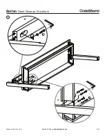 Предварительный просмотр 6 страницы Crate&Barrel Batten Series Assembly Manual