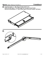 Предварительный просмотр 10 страницы Crate&Barrel Batten Series Assembly Manual