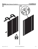 Предварительный просмотр 17 страницы Crate&Barrel Batten Series Assembly Manual