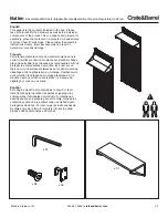 Crate&Barrel Batten Quick Start Manual предпросмотр