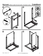 Preview for 4 page of Crate&Barrel Belmont Manual