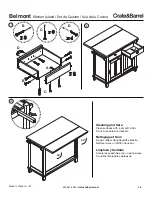 Preview for 8 page of Crate&Barrel Belmont Manual