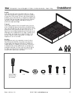 Предварительный просмотр 1 страницы Crate&Barrel Blair Manual