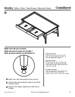 Предварительный просмотр 4 страницы Crate&Barrel Bradley Manual