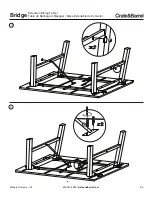 Предварительный просмотр 3 страницы Crate&Barrel Bridge Instructions