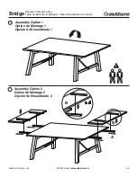 Предварительный просмотр 4 страницы Crate&Barrel Bridge Instructions