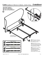 Предварительный просмотр 2 страницы Crate&Barrel Carlie Manual