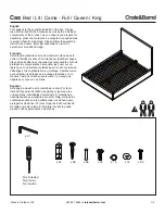 Crate&Barrel Cas Instructions предпросмотр