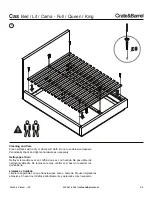 Preview for 5 page of Crate&Barrel Cas Instructions