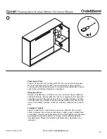 Preview for 5 page of Crate&Barrel Covert Series Assembly Manual