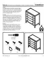 Crate&Barrel Dawson Manual предпросмотр