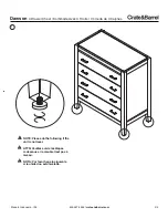 Preview for 2 page of Crate&Barrel Dawson Manual