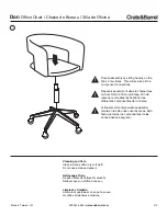 Preview for 2 page of Crate&Barrel Don Manual