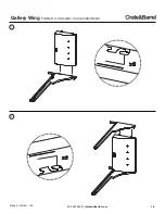 Preview for 4 page of Crate&Barrel Gallery Wing Full Bed Assembly Instructions Manual