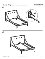 Preview for 5 page of Crate&Barrel Gallery Wing Full Bed Assembly Instructions Manual