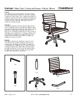 Предварительный просмотр 1 страницы Crate&Barrel Graham Quick Manual