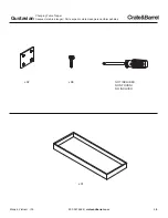 Предварительный просмотр 5 страницы Crate&Barrel Gustavian Manual