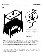 Preview for 16 page of Crate&Barrel Hampshire Toddler Rail Assembly Instructions Manual