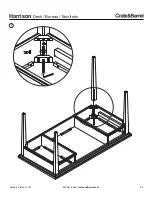 Предварительный просмотр 3 страницы Crate&Barrel Harrison Manual