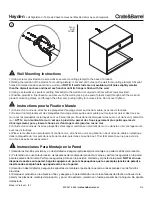 Предварительный просмотр 3 страницы Crate&Barrel Hayden Manual