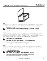 Preview for 2 page of Crate&Barrel I'm Just A Toy Box Assembly Instructions Manual