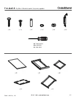 Preview for 3 page of Crate&Barrel I'm Just A Toy Box Assembly Instructions Manual