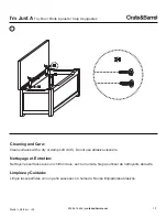 Preview for 7 page of Crate&Barrel I'm Just A Toy Box Assembly Instructions Manual