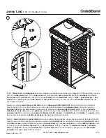 Preview for 10 page of Crate&Barrel Jenny Lind Crib Assembly Instructions Manual