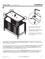 Preview for 12 page of Crate&Barrel Jenny Lind Crib Assembly Instructions Manual