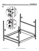 Предварительный просмотр 7 страницы Crate&Barrel Keane Manual